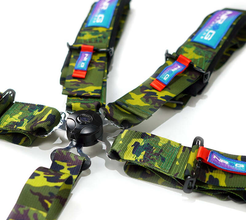NRG 5PT 3in. Seat Belt Harness / Cam Lock - Pink