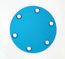 Load image into Gallery viewer, NRG Horn Delete Plate Laser Logo - Blue