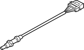 Genuine VW/Audi Rear Oxygen Sensor - VW Mk7.5 GTI, Golf R, GLI, Arteon, Audi 8V A3, S3