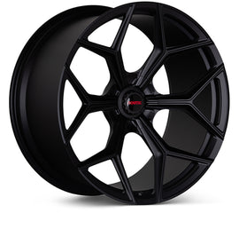 Vossen x Novitec NL4-5L 23x12in - 5x130 BP - ET15 - Satin Black Lamborghini Urus Rear Wheel