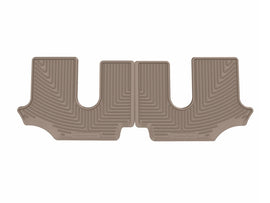 WeatherTech 18-26 Volkswagen Atlas-Bucket 2nd Row-3rd Row Rear All-Weather Floor Mats - Tan