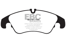 EBC S15 Brake Pad and Rotor Kit