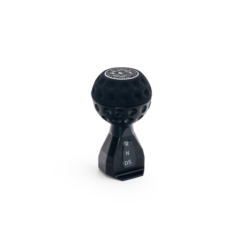 BFI Mk8 DSG Black Anodized GSB Shift Knob - Alcantara