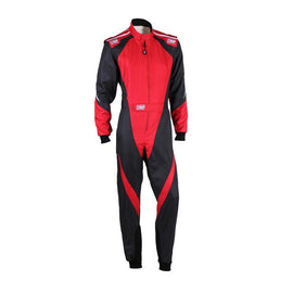 OMP KS-3X OVERALL FIA 8877-2022 (ADULT) BLACK / FLUO ORANGE SZ 54
