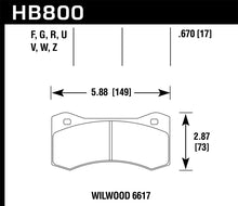 Load image into Gallery viewer, Hawk ER-1 Motorsports Brake Pads
