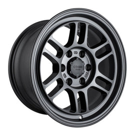 Enkei PF05 15x8 4x100 +25mm Offset Dark Silver Wheel