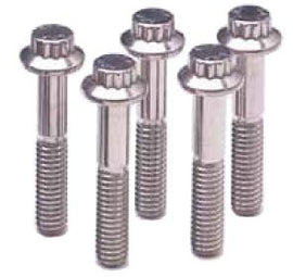 ARP 3/8 in.-24 RH Thread, 0.750 in 12 Point SS 300 Bolts - Set of 5
