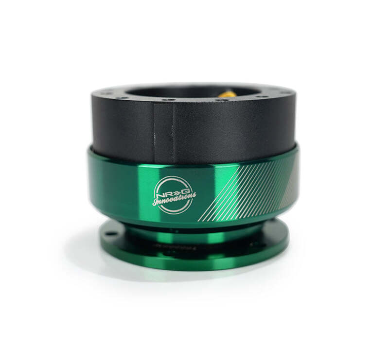 NRG Quick Release Gen 2.0 -  20 Year Anniversary Black Body / Emerald Ring