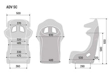 Load image into Gallery viewer, Sparco Seat Adv SC Black