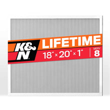 Load image into Gallery viewer, K&amp;N HVAC Filter 18 X 20 X 1 Merv 8