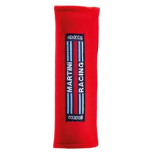 Load image into Gallery viewer, Sparco Belt Pad Martini-Racing Red