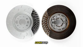 034Motorsport 1-Piece Rear Brake Rotor Upgrade Kit, Audi B8/B8.5, B9/B9.5, C7/C7.5 A6/A7, & D4 A8