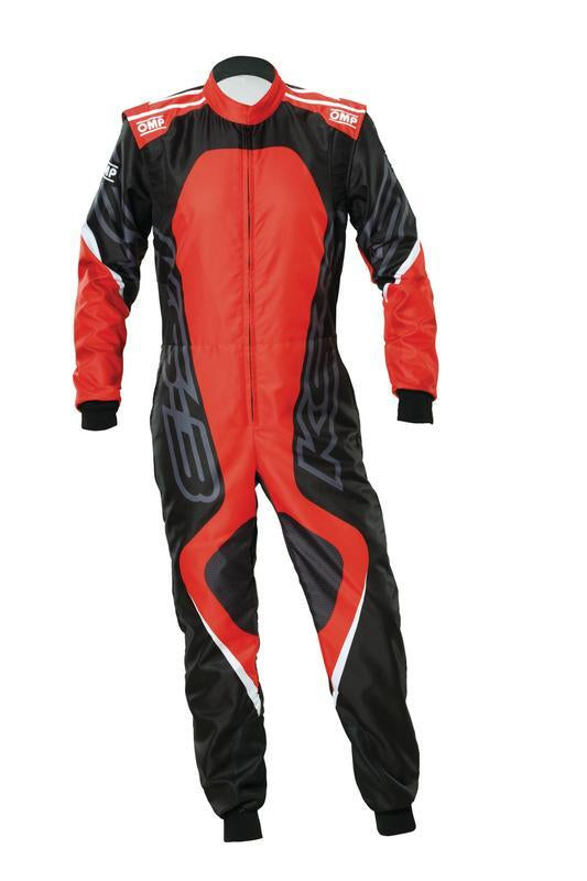 OMP KS-3X ART OVERALL FIA 8877-2022 (ADULT) BLACK / RED SZ 48