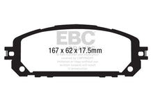 Load image into Gallery viewer, EBC 13+ Jeep Cherokee 3.2 Ultimax2 Front Brake Pads