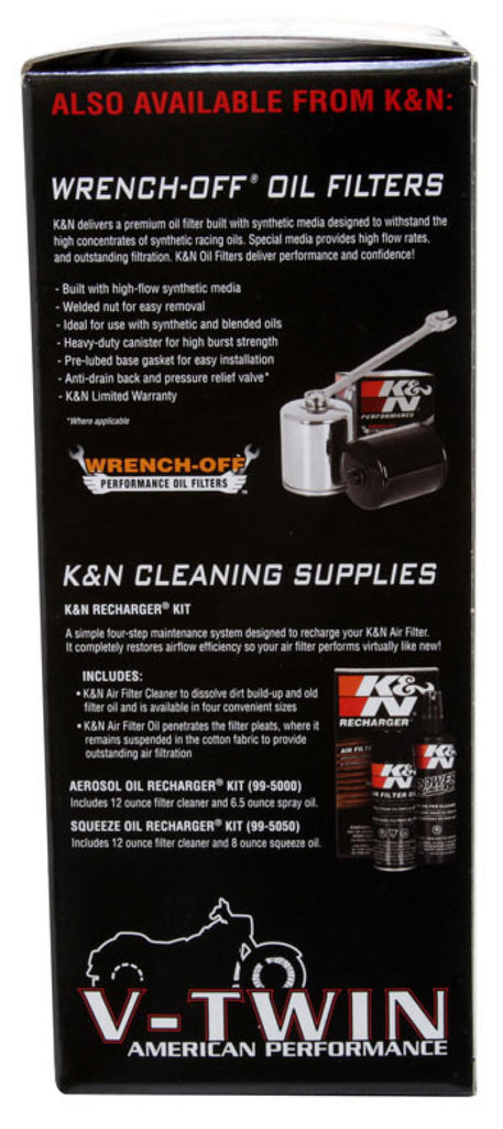 K&N Harley-Davidson Non-US Models 1995-1999 Air Filter