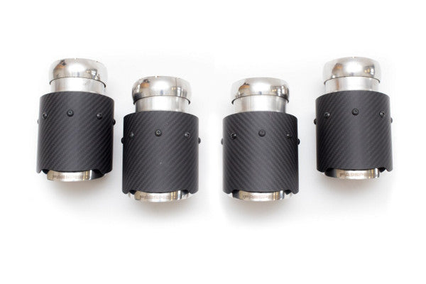 Fabspeed Porsche 958.2 Cayenne Turbo / Turbo S Deluxe Quad Style Tips