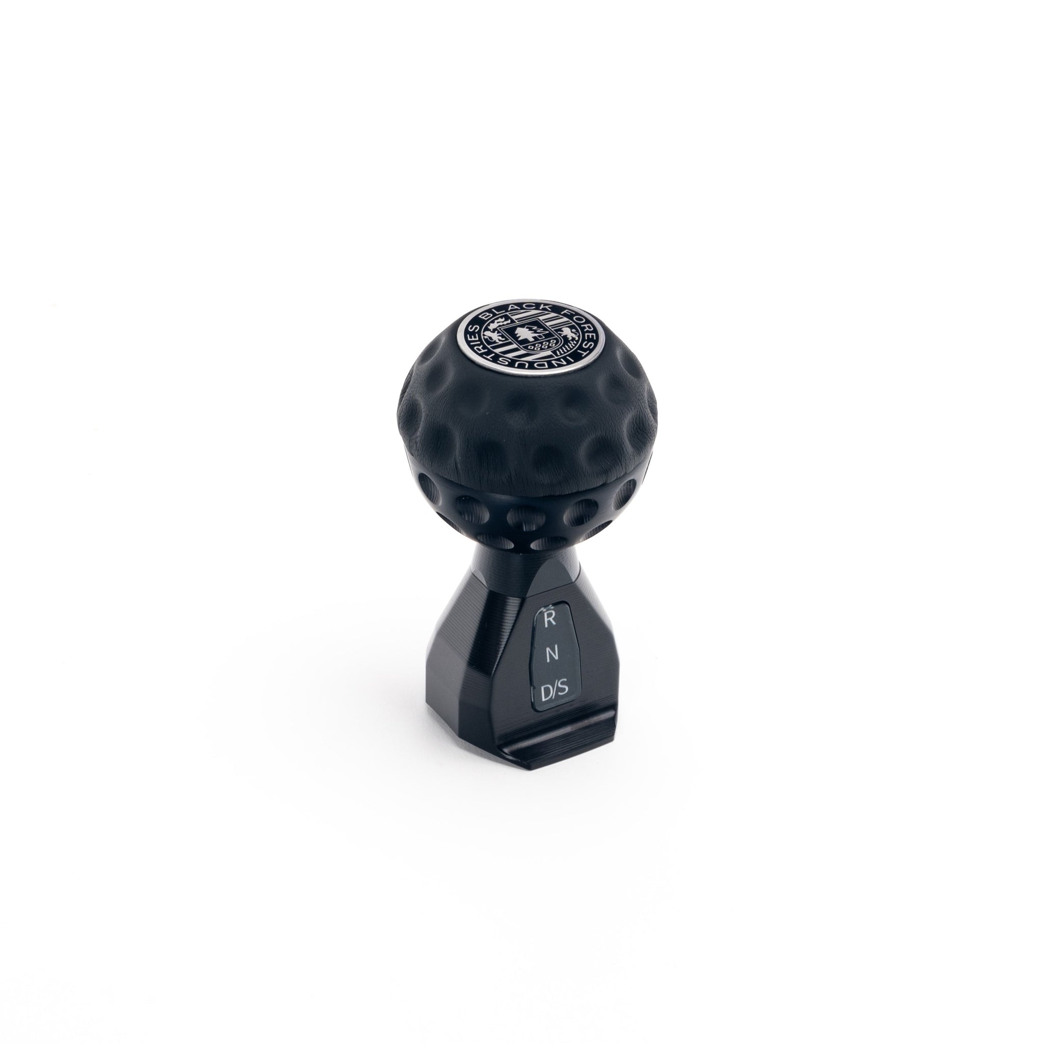dsg gear shift knob MK8 GSB Napa Leather (VW MQB Evo Auto/DSG) Black Napa Leather / Black Anodized