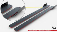Load image into Gallery viewer, MAXTON DESIGN STREET PRO SIDE SKIRTS DIFFUSERS + FLAPS BM 4 M-PACK G22