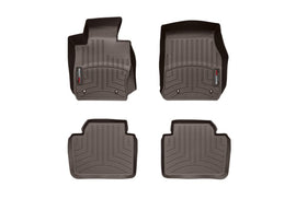 WeatherTech 2012+ BMW 3-Series Front and Rear FloorLiner - Cocoa