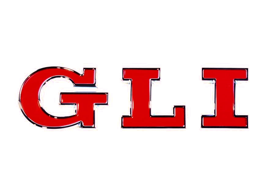 Genuine VW Mk7 GLI Rear Trunk Badge
