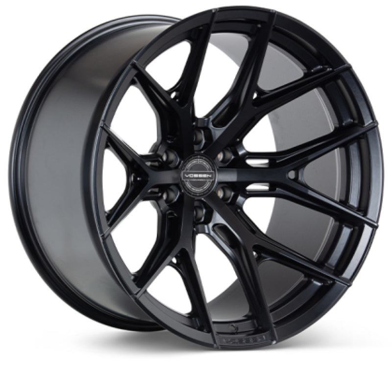 Vossen HF6-4 - 20x9 - 8x180 - ET0 - Super Deep Face - 124.3 - Satin Black Wheel