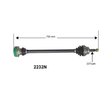Load image into Gallery viewer, Complete CV Drive Axle - Passenger Side (Right) - VW Mk3 Golf, GTI, Jetta, Cabrio 2.0L