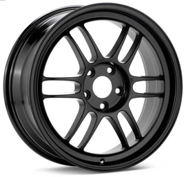 Enkei RPF1 18x7.5 5x114.3 48mm Offset 73mm Bore Matte Black Wheel 07-11 Mazdaspeed 3 *Min Qty 40*