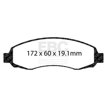 Load image into Gallery viewer, EBC 03-04 Dodge Dakota 2WD 3.7 Ultimax2 Front Brake Pads