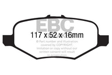 Load image into Gallery viewer, EBC 13+ Ford Explorer 3.5 Twin Turbo 4WD Greenstuff Rear Brake Pads