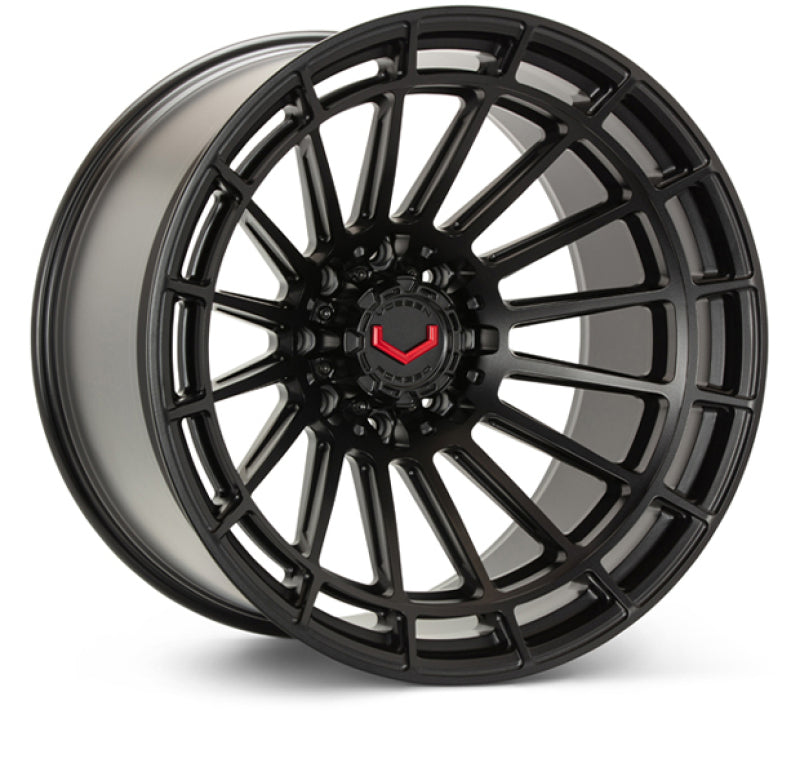 Vossen LCX-01 24x14 - 8x180 - ET75 - Mega Deep - 124.3 - Satin Black Wheel