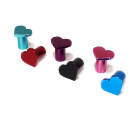 NRG Drift Button Heart Shape Lexus - Blue
