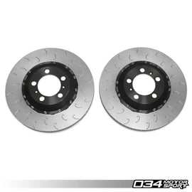 034Motorsport 2-Piece Floating Front Brake Rotor Upgrade for 991.1/991.2 Porsche 911 GT3