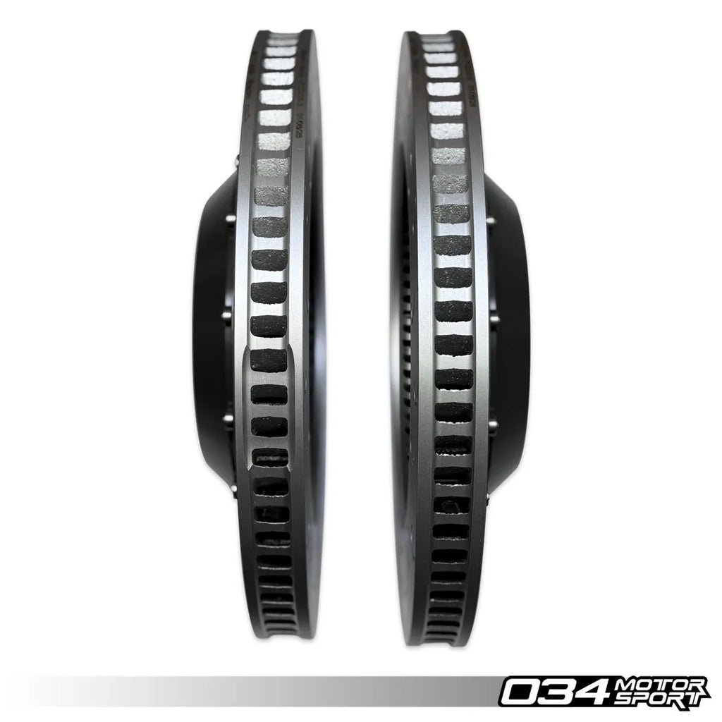 034Motorsport 2-Piece Floating Front Brake Rotor Upgrade for 991.1/991.2 Porsche 911 GT3