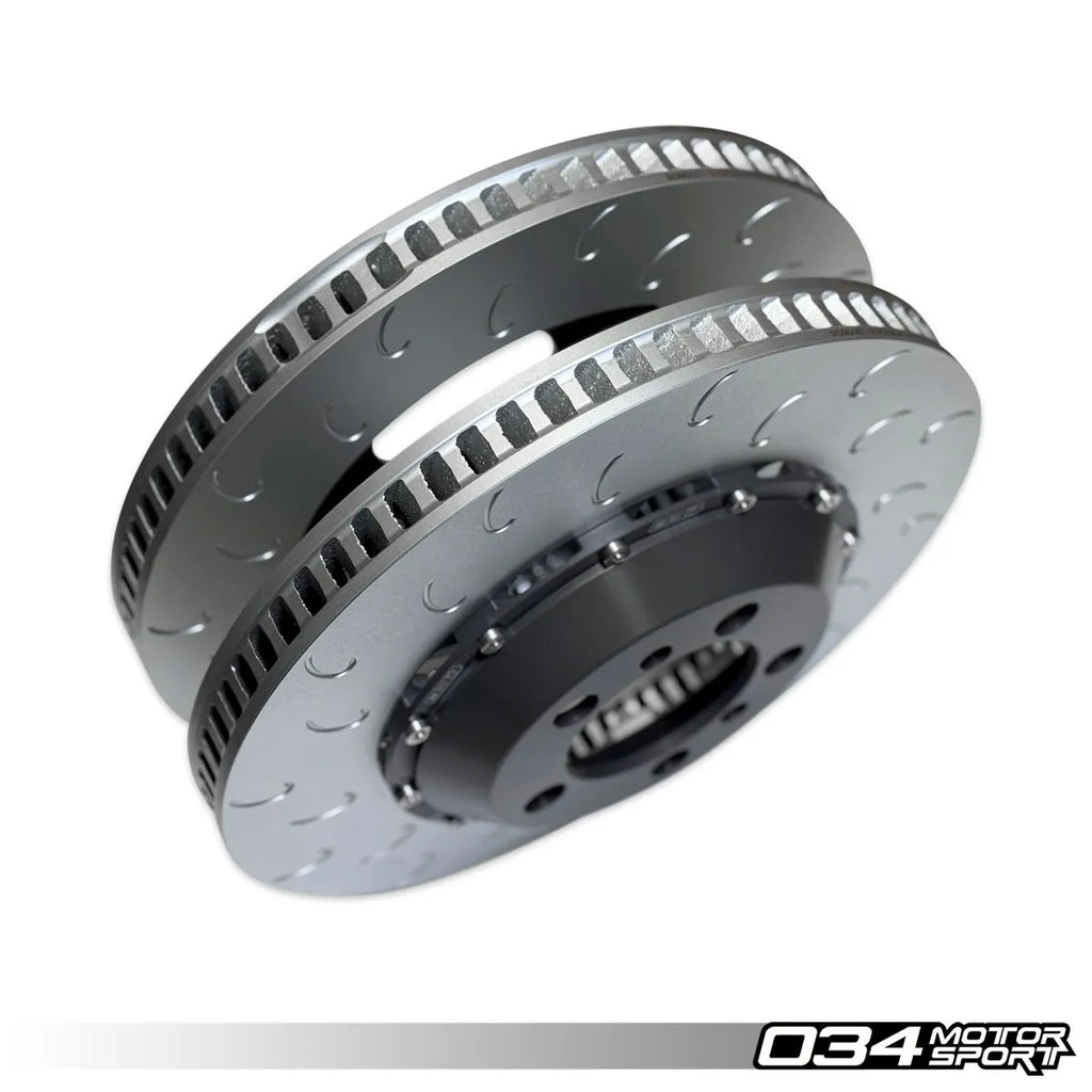 034Motorsport 2-Piece Floating Front Brake Rotor Upgrade for 991.1/991.2 Porsche 911 GT3