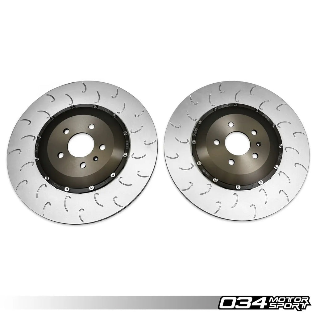 034Motorsport 2-Piece Floating Front Brake Rotor Upgrade Kit for Audi 4M/4M.5 SQ7/SQ8