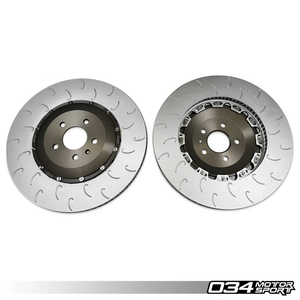 034Motorsport 2-Piece Floating Front Brake Rotor Upgrade Kit for Audi 4M/4M.5 SQ7/SQ8