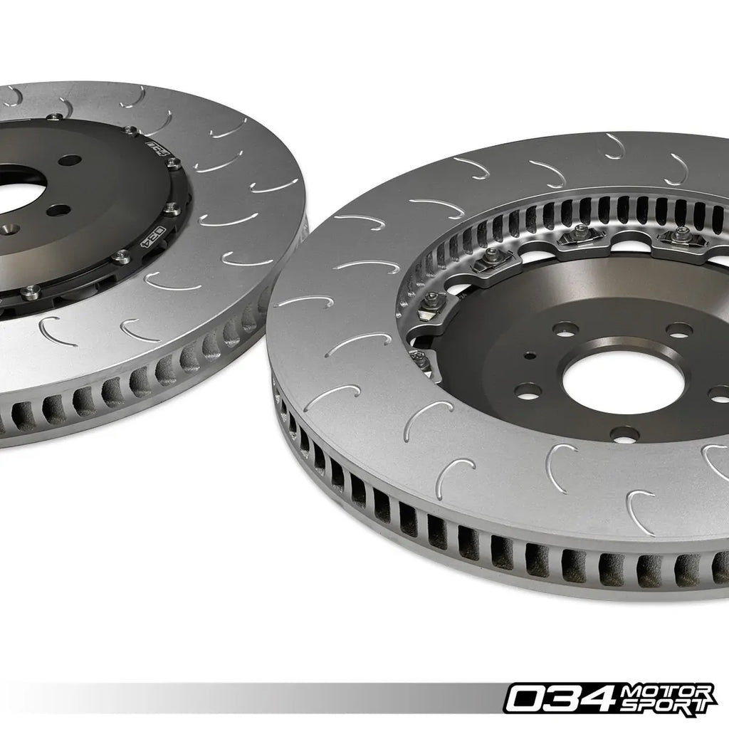 034Motorsport 2-Piece Floating Front Brake Rotor Upgrade Kit for Audi 4M/4M.5 SQ7/SQ8