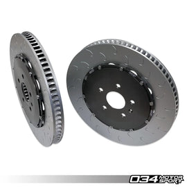 034Motorsport 2-Piece Floating Front Brake Rotor Upgrade Kit - Audi 8S TTRS