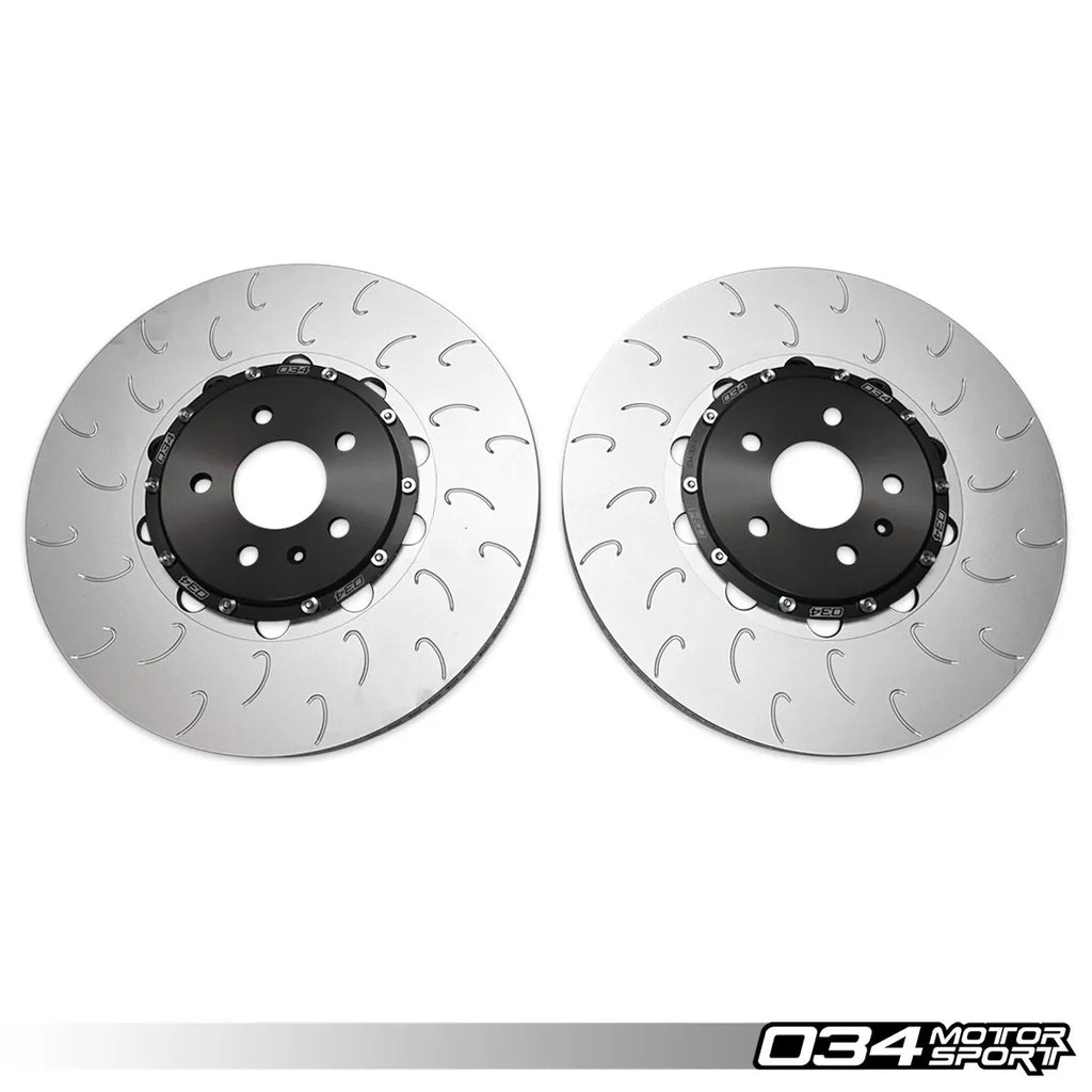 034Motorsport 2-Piece Floating Front Brake Rotor Upgrade Kit for Audi B8.5 SQ5