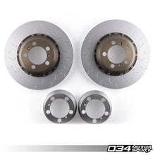 Load image into Gallery viewer, 034Motorsport 2-Piece Floating Rear Brake Rotor Upgrade for 991.1/991.2 Porsche 911 GT3