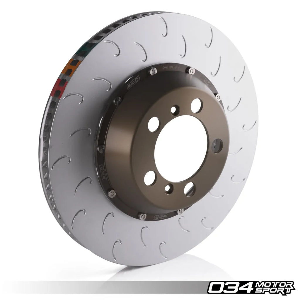 034Motorsport 2-Piece Floating Rear Brake Rotor Upgrade for 991.1/991.2 Porsche 911 GT3
