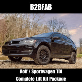 VW Mk7 Golf, Sportwagen TDI Complete Lift Kit Package