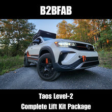 Load image into Gallery viewer, B2BFAB VW Taos 2022 to 2024 Level-2 Complete Lift Kit Package