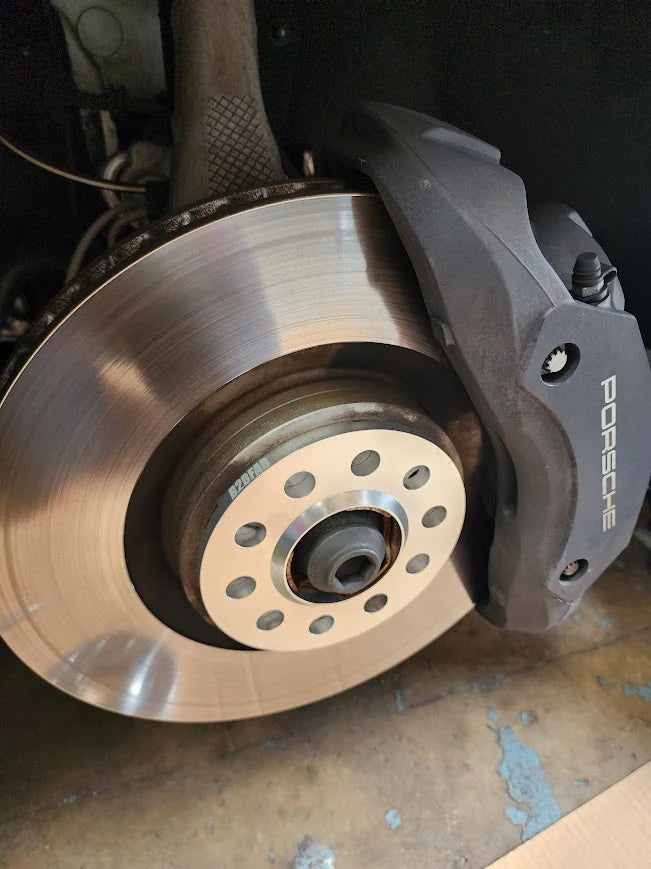 B2BFAB 10mm wheel Spacer Pair, 5x112 for 66.6 Center Bore