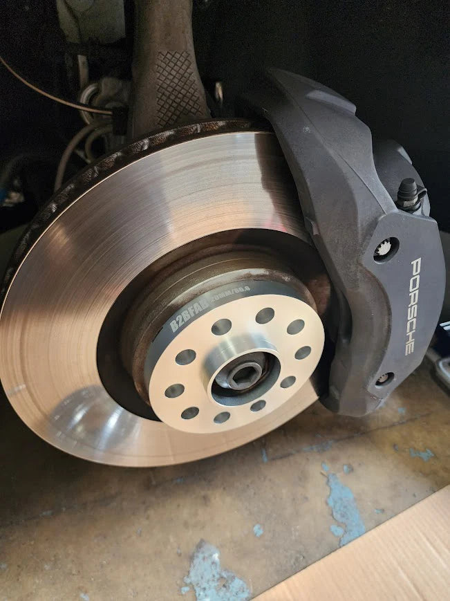 B2BFAB 20mm wheel Spacer Pair, 5x112 for 66.6 Center Bore