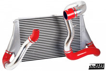 Load image into Gallery viewer, do88 06-11 SAAB 9-3 2.8T V6 Aero/Turbo X (B285) BigPack Intercooler Kit w/Red Hoses