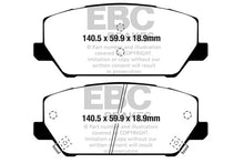 Load image into Gallery viewer, EBC 2019+ Hyundai Veloster (2nd Gen) 2.0L Turbo N Greenstuff Front Brake Pads