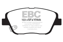 Load image into Gallery viewer, EBC 10-14 Hyundai Sonata 2.0 Turbo Greenstuff Front Brake Pads