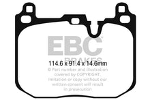 Load image into Gallery viewer, EBC 16-19 Mini Hardtop (F55) J.C Works 2.0T Bluestuff Front Brake Pads