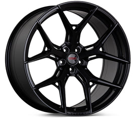 Vossen HF-5 20x11 / 5x120.65 / ET48 / 70.3 / Super Deep - Satin Black Wheel